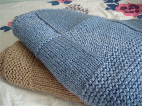 tricoter  plaid adulte