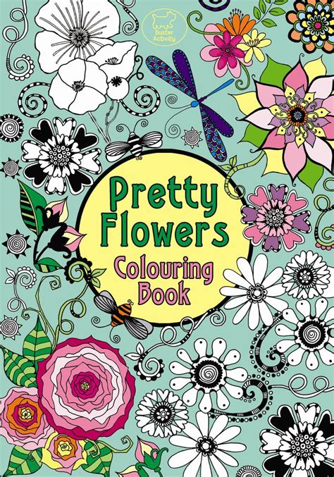 pretty flowers colouring book coloring books coloring book