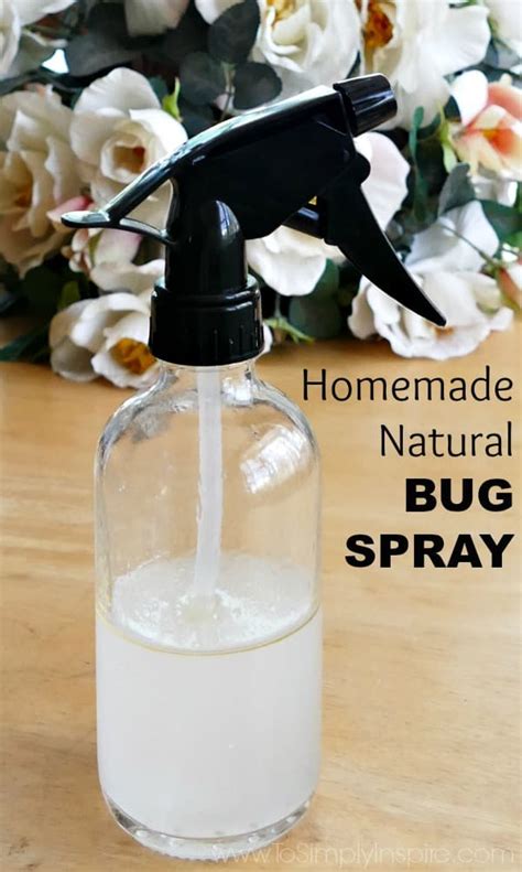 homemade bug spray  simply inspire