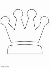 Crown Coloring Templates Kids Craft Printable King Template Pages Print Crowns Sheknows Kings Printables Gif Fantasy Badge Sheriff Hours Popular sketch template