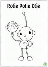 Coloring Rolie Polie Olie Pages Colouring Dinokids Print Third Birthday Close Printable Embroidery sketch template