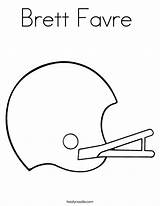 Brett Favre sketch template