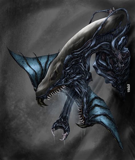 Toruk Xenomorph Color By X Rad On Deviantart