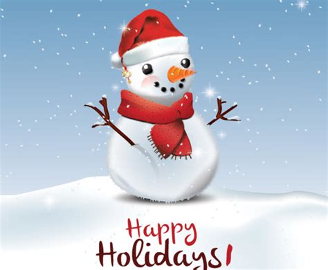 happy holidays greeting card vector art graphics freevectorcom