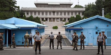 north  south korea  disarming  heavily fortified border business insider