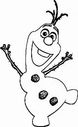 Olaf Coloring Wecoloringpage sketch template