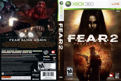Games Covers Fear 2 Project Origin Xbox 360