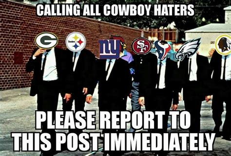 cowboys haters fans alike targets  nfl memes
