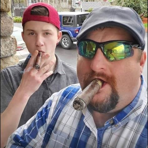 Quality Father And Son Cigar Time – Youngcigarsmokingguys On Tumblr