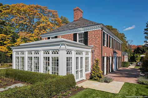 charles hilton architects colonial house exteriors georgian style homes luxury exterior