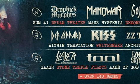 hellfest 2019 lineup lineup for hellfest 2019 revealed