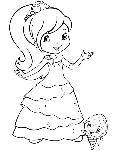 strawberry shortcake cherry jam coloring pages  getcoloringscom
