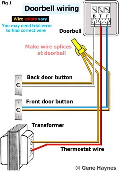 ring doorbell transformer wiring diagram doorbell transformer  connect