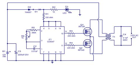 inverter house wiring diagram