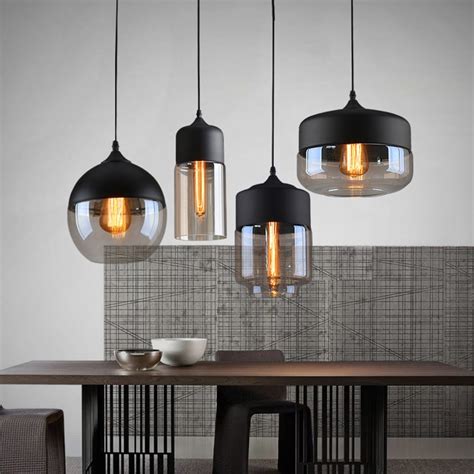 4 Style Modern Contemporary Glass Pendant Lamp Lights Fixtures E27 E26