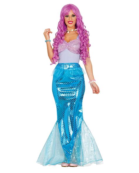mermaid kostuem fuer fasching kaufen karneval universe
