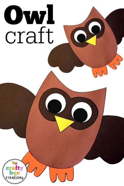 love making  owl craft   kids   fall time