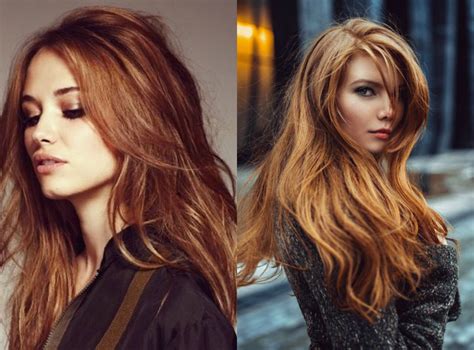 Light Auburn Hair Colors For Cold Winter Time