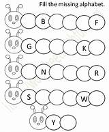 Missing Worksheet Alphabet Capital Letters Pdf English Preschool sketch template
