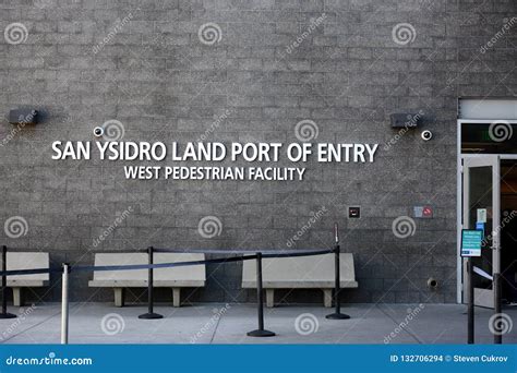 san ysidro land port  entry west pedestrian facility editorial