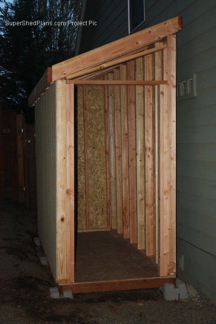 slant roof shed plans    shed detailed building