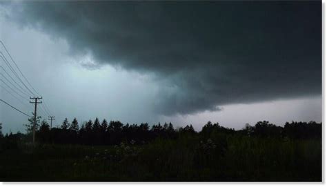 tornado confirmed  montreal  major storm pounds region earth