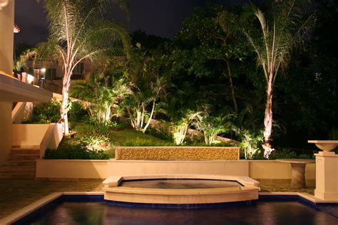 outdoor lighting perspectives  clearwater tampa bay   outdoor lights shining