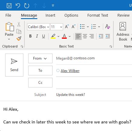 microsoft office tutorials create  send email  outlook