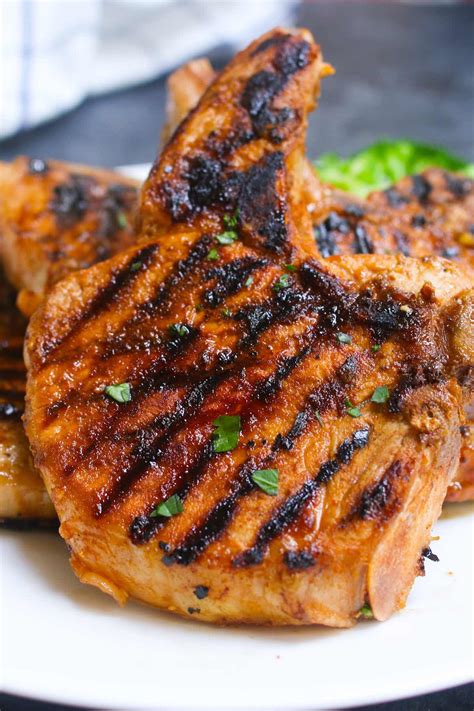 pork chop marinade  tender  juicy