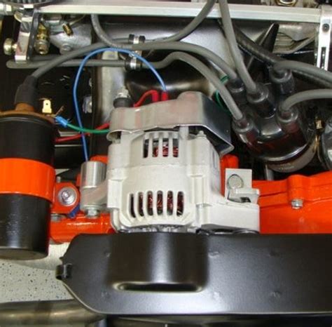 alternator kit  amp alternator type  engines squareback fastback notchback