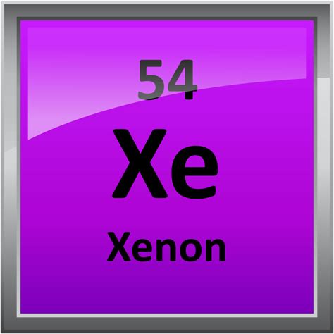 xenon facts periodic table   elements images   finder