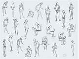 Drawing Gesture Second Line Life People Architecture Human Figure Sketch Drawings Reference Poses Sketches Quick Urban Arquitectura Personas Bocetos Sketching sketch template