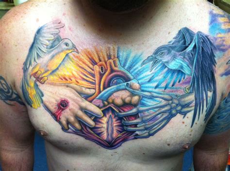 chest tattoo images designs