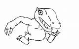 Agumon Drawing Digimon Comment sketch template