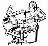 Carburetor Zenith sketch template