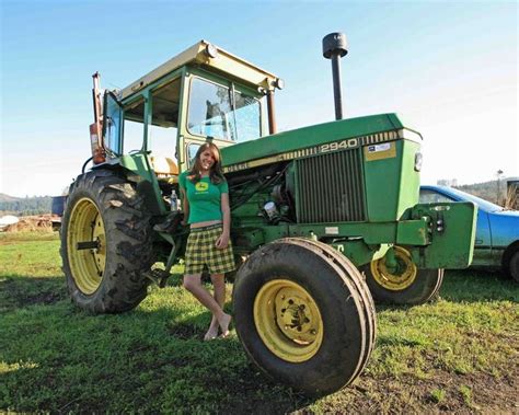 99 Best Images About Girls With Tractors On Pinterest
