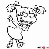 Pages Angelica Pickles Rugrats Coloringhome Turner sketch template