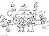 Ramadan Coloring Pages Print sketch template