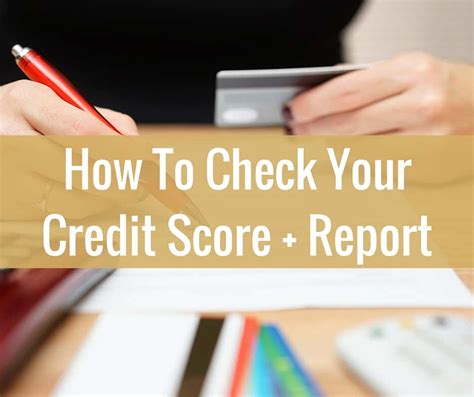 check  credit score  report    budget