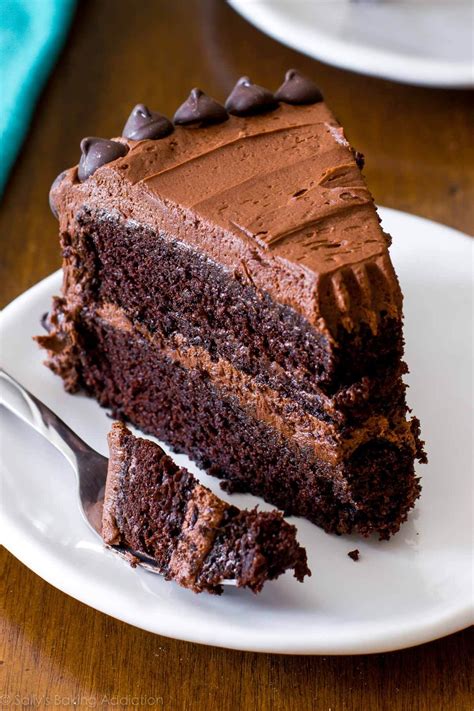 Triple Chocolate Cake Recipe Sally S Baking Addiction