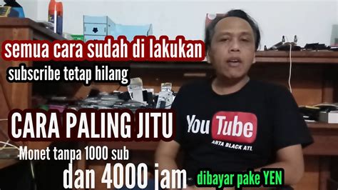 jitu mencari subscriber permanen youtube