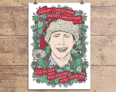 chevy chase national lampoons christmas vacation etsy