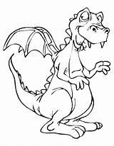 Dragon Coloring Pages Dragons Kids Salmon Drachen Cliparts Clipart Colouring Cartoon Easy Color Malvorlagen Ausdrucken Zum Library Drawing Drawings Kid sketch template