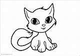 Animal Coloring Pages Cats Printable Print Color Animals Cat Books sketch template