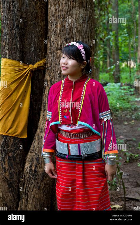 colourful female hand woven clothing traditional tribal costume