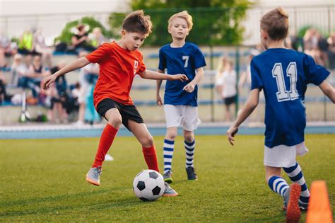 young boys playing soccer game training  football match betw rep physio  edmonton