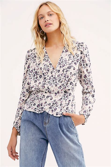 night   blouse  people wrap front blouse blouse clothes