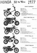 Honda Wiring Ct90 Cl90 1977 Myrons Mopeds sketch template