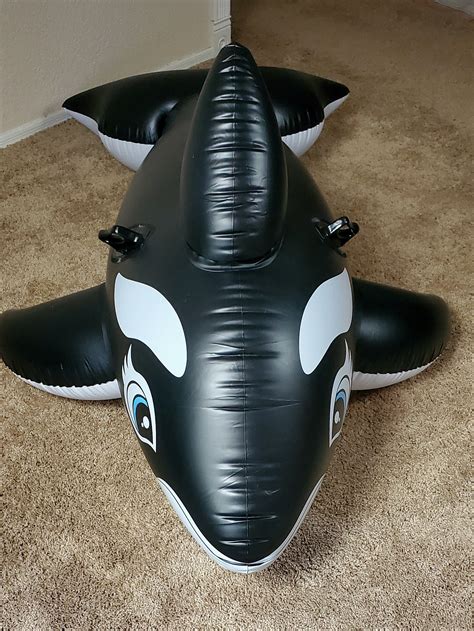 Inflatable Whale Sex Toy Shag Pu With 2 Sph Etsy Australia