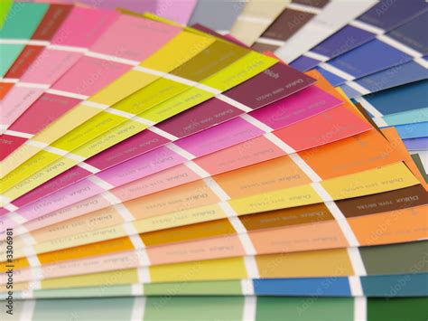 nuancier couleurs color chart stock photo adobe stock